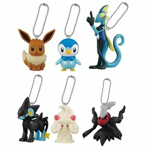 Pokemon Swing Keychain Figure Vol 3 Bandai Gashapon Inteleon Luxray set of 6 - Picture 1 of 8