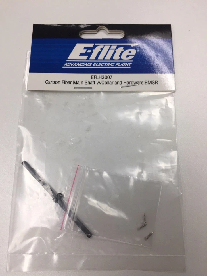 全新! 刀片 BMSR 碳纤维主轴带硬件。 部件# EFLH3007 E-FLITE — 第 1/1 张图片