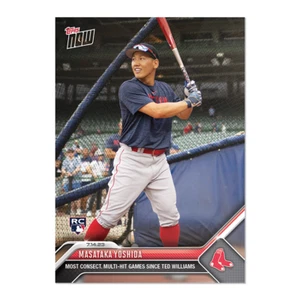 Masataka Yoshida - 2023 MLB TOPPS NOW Card 566 RC - Picture 1 of 2