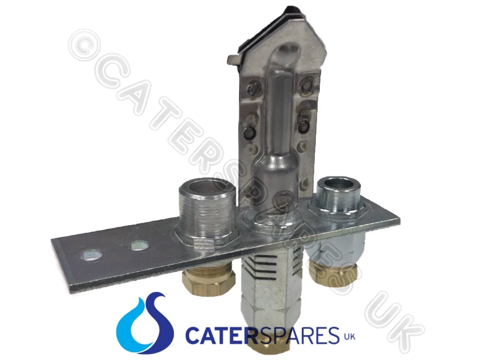 POLIDORO UNIVERSAL GAS PILOT BURNER ASSEMBLY KIT 3 WAY FLAME TANDOORI OVEN  - Image 1 of 1