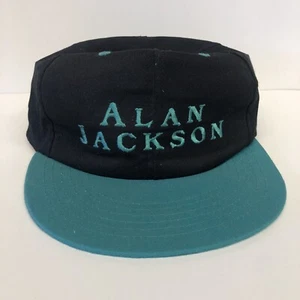 Vintage Alan Jackson Mütze Made in the U.S.A Snapback 1990 Tour Konzert Cap - Bild 1 von 8