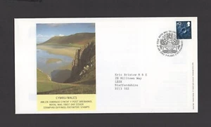 RARE! 2005 WALES 42p  REGIONAL FDC addressed to  ERIC BRISTOW MBE  DARTS PERFECT - Picture 1 of 1
