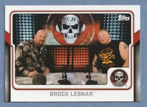 2017 Topps WWE Stone Cold Podcast #4 Brock Lesnar - Bild 1 von 2