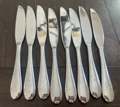 Gourmet Settings GS ALTO 18/10 Stainless Knives  Set Of  8 - Image 1 of 4