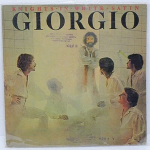 Vintage Giorgio Knight in White Satin LP Vinyl Record Polydor Rare 1976 India EX - Picture 1 of 6