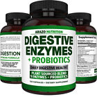 Arazo Nutrition Digestive Enzymes With Probiotics Multi Enzyme Nutrient 120 Caps