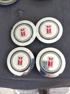 CONJUNTO DE QUATRO TAMPAS DE RODA CENTRAL OLDSMOBILE OEM 1986-1996 Frete Grátis  - Imagem 1 de 4