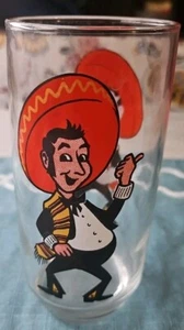 Pancho PEPSI Trinkglas Serie Poncho Cisco Kid Cartoon 1970 Sammlerstück - Bild 1 von 7