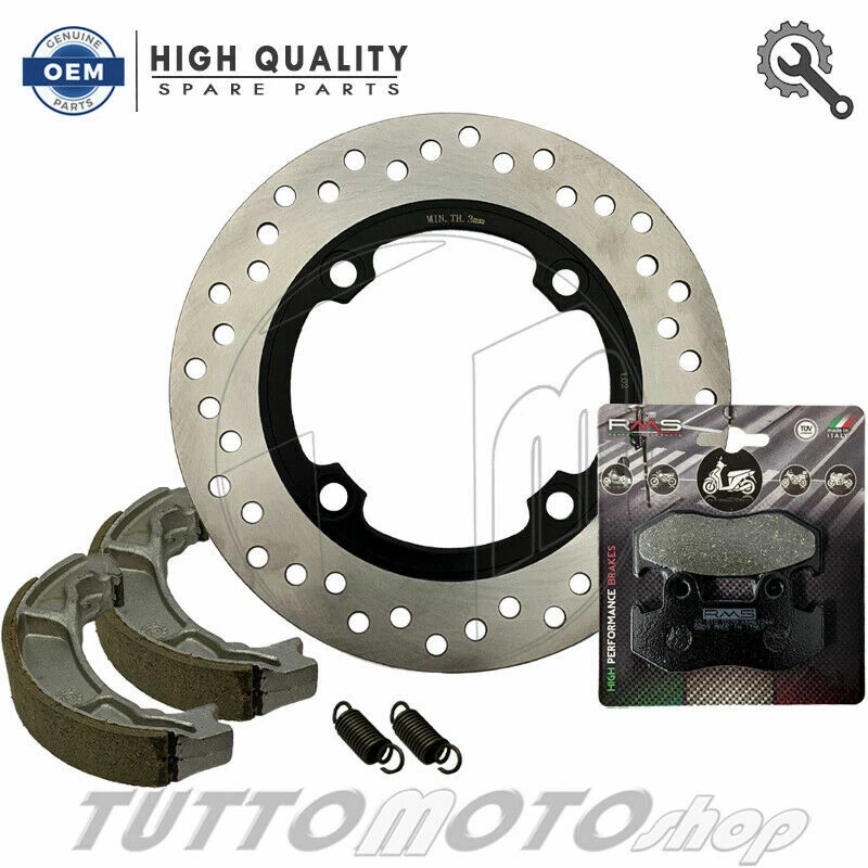 DISCO FRENO ANTERIORE RMS HONDA 125 DYLAN 2001 2002 2003 2004 2005 225162200.