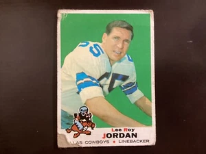 1969 Topps Lee Roy Jordan #166 Poor Filler - Picture 1 of 2