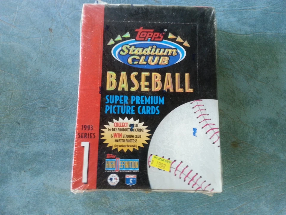 1993 Topps Stadium Club Series 1 an 3 Baseball Trading Cards Factory
