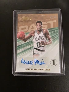 2018-19 Panini Absolute Memorabilia Past /99 Robert Parish #PA-RPS Auto HOF - Bild 1 von 3