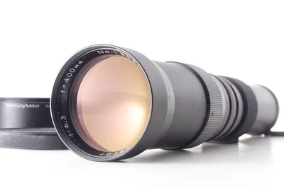 [Opt. Top COMO NUEVO con Capucha] Teleobjetivo Mamiya Sekor 400mm f/6.3 para ... - Imagen 1 de 4