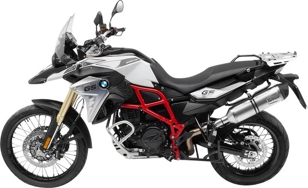 Leo Vince LV One EVO Slip-On Muffler Stainless/Carbon Fiber BMW F800GS 2017-2018 Foto 1 de 1