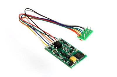 Lenz 10231-02 Lokdecoder Standard+ V2 DCC NEM652 8-polig an Drähten NEU - Bild 1 von 4