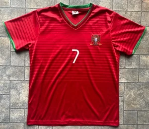 Camiseta Portugal 2014 Hombre Talla 30 #7 Fútbol Ronaldo - Imagen 1 de 16