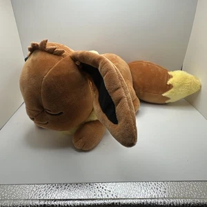 Vintage Pokemon EEVEE Sleeping Plush Pokemon 1997 Stuffed Japan 16” EUC - Foto 1 di 7