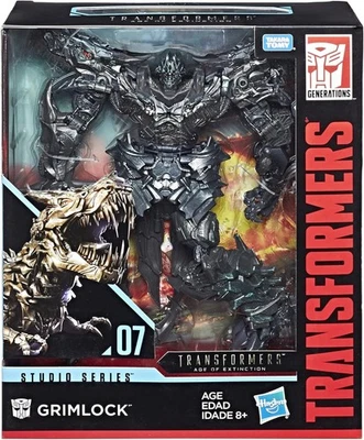 Hasbro Transformers Studio Series Grimlock Leader Class Age OF Extinction - Immagine 1 di 4