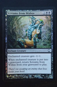 Magic The Gathering MTG SCREAMS FROM WITHIN FOIL Darksteel LP Lightly Played - Bild 1 von 2