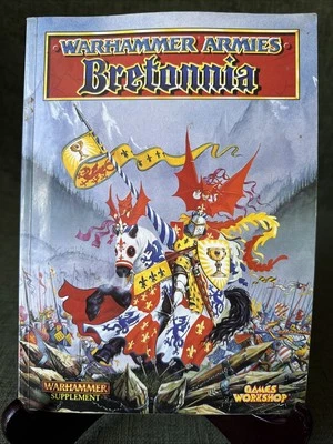 Warhammer Bretonnia Army Supplement Paperback EM374 - Image 1 of 4