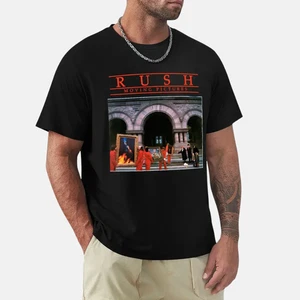 Rush Band T-Shirt, bewegte Bilder Grafik Unisex Russet T-Shirt - Bild 1 von 7