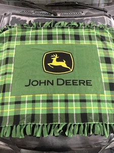 John Deer 36 X 48 Blanket/ Throw , Heavy Material , Fleece… - Picture 1 of 3
