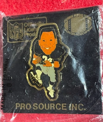 Broche BO JACKSON Raiders raro vintage Oakland Raider 1990 jogador de futebol americano NFL - Imagem 1 de 2