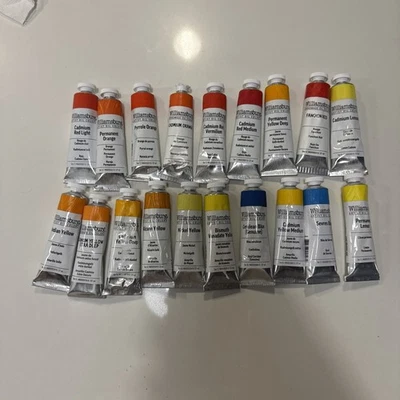 Williamsburg Handmade Oil Color Paint Lot Of 20 37ml Tubes No Doubles New - Image 1 of 4