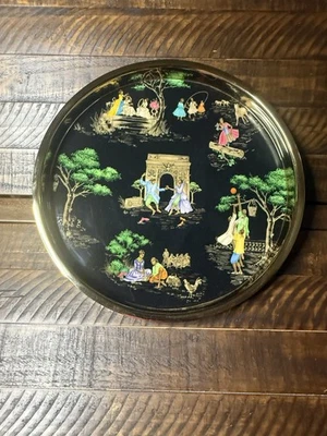 WILLIAMS-SONOMA Williams Sonoma Sheila Bridges x Williams Sonoma Harlem Toile Tray NIB Rare Find