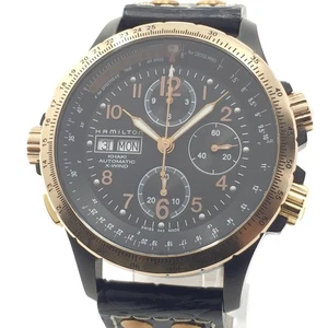 HAMILTON (like new & unworn) X-Wind GOLD EDITION Automatic Chronograph H77676733 - Picture 1 of 11