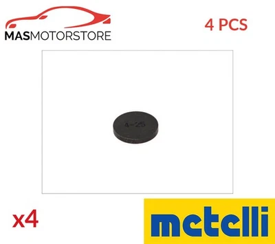 VALVE CLEARANCE ADJUSTING DISC METELLI 03-0036 4PCS FOR FIAT TIPO,131,DUCATO - Image 1 of 4