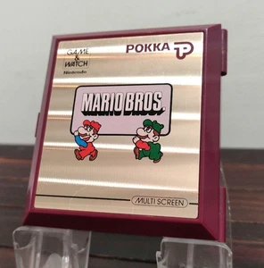 Nintendo Game & Watch Mario Bros. MW-56 Multischermo - Foto 1 di 8