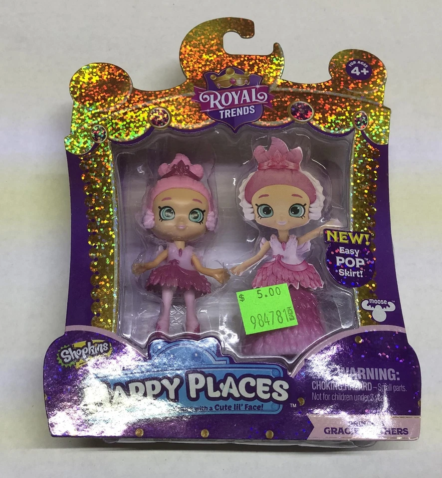Shopkins Royal Trends Happy Places PRINCESS BERYL 2018 Toy Figurine
