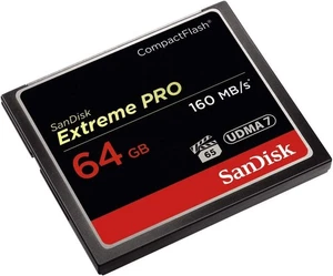 Speicherkarte Sandisk Extrem Pro Compactflash Cf 160 MB/S 64 Gehen - Picture 1 of 1