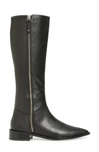 Linea Paolo Jackie Knee High Boots Womens 9.5 Leather Versatile Classic New - Picture 1 of 12