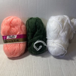 Unger Fluffy 1,75oz. Knäuel Garn Magenta 156yds. Neu!!! Konvolut (3) - Bild 1 von 1