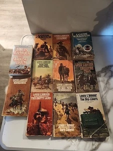 LOUIS L' AMOUR WESTERN POSTEN VON 11 TASCHENBÜCHERN gemischt wie besehen - Bild 1 von 13