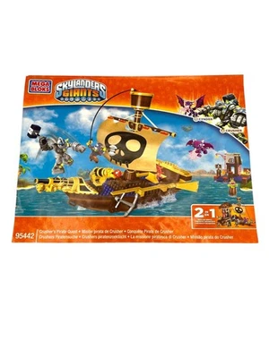 Mega Bloks Skylanders Giants Crusher’s Pirate Quest 95442 Instructions Booklet - Image 1 of 4