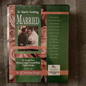 RARE So Youre Getting Married Dr H Norman Wright Counseling Series 2 SEALED NEW - Picture 1 of 9
