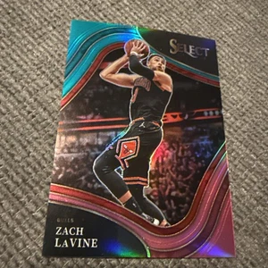 2021-22 Panini Select Courtside Zach Lavine #275 verde rosa prisma #d 19/49 - Imagen 1 de 2