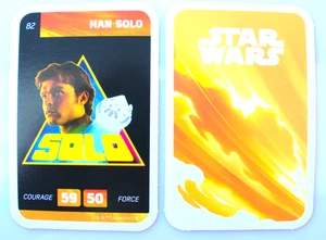 CARTE STAR WAR  LECLERC 2018  - N°82 HAN SOLO - Picture 1 of 1