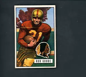 1951 Bowman #36 Rob Goode EX/MT print lines Washington Redskins SHIPPING IS FREE - Picture 1 of 2