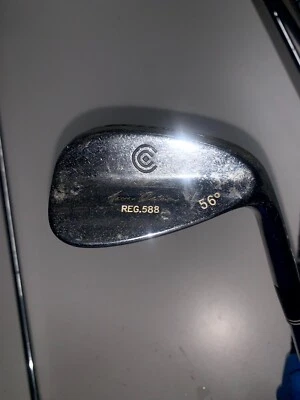 CLEVELAND TOUR ACTION REG 588 56 RAW SAND S WEDGE TRUE TEMPER WEDGE FLEX Foto 1 de 4