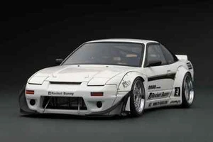*SUPER RARO* IG1110 Accensione Modello 1/18 Razzo Bunny Nissan 180SX Bianco JDM - Foto 1 di 2