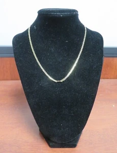 Pre-Owned 18kt 15-inch Gold Chain - 7.15 Grams - Picture 1 of 7