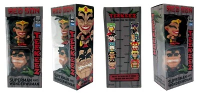 Figura de vinilo Teekeez Red Son Superman Wonder Woman FCBD 2019 Foto 1 de 2