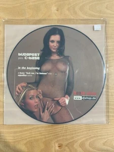 C-BASE "In The Beginning" PICTUREDISC Vinyl LP TECHNO TRANCE *Free US Shipping* - Picture 1 of 4