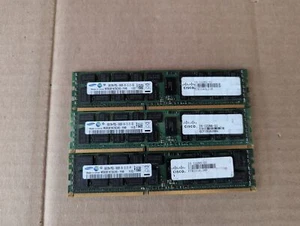 LOT 3 SAMSUNG M393B1K70CH0-YH9 8GB 2RX4 PC3L-10600R DDR3 MEMORY RAM ZZ6-4(38) - Picture 1 of 3