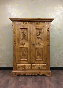 Voglauer Anno 1600 Cottage Hall Wardrobe Hallway Cupboard Antique Style - Picture 1 of 9