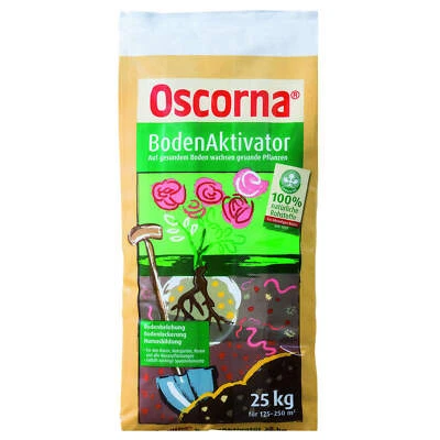 Oscorna Bodenaktivator 25 kg Bodenhilfsstoff Bodenverbesserer NPK Dünger Bio